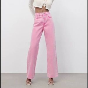 Zara wide leg jeans